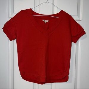 Orange Madewell top